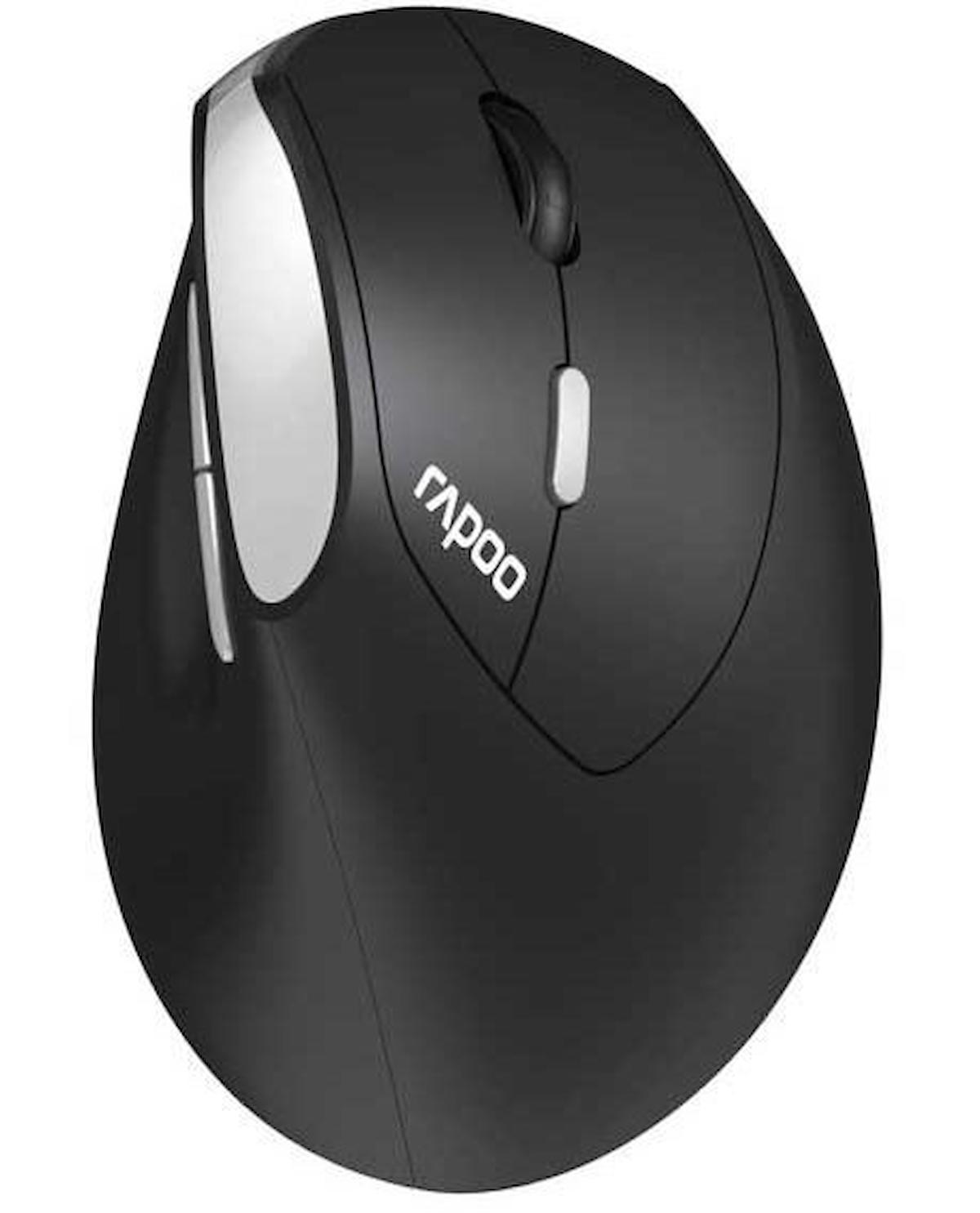 Rapoo Ev250 Ergonomik Kablosuz Siyah Optik Mouse