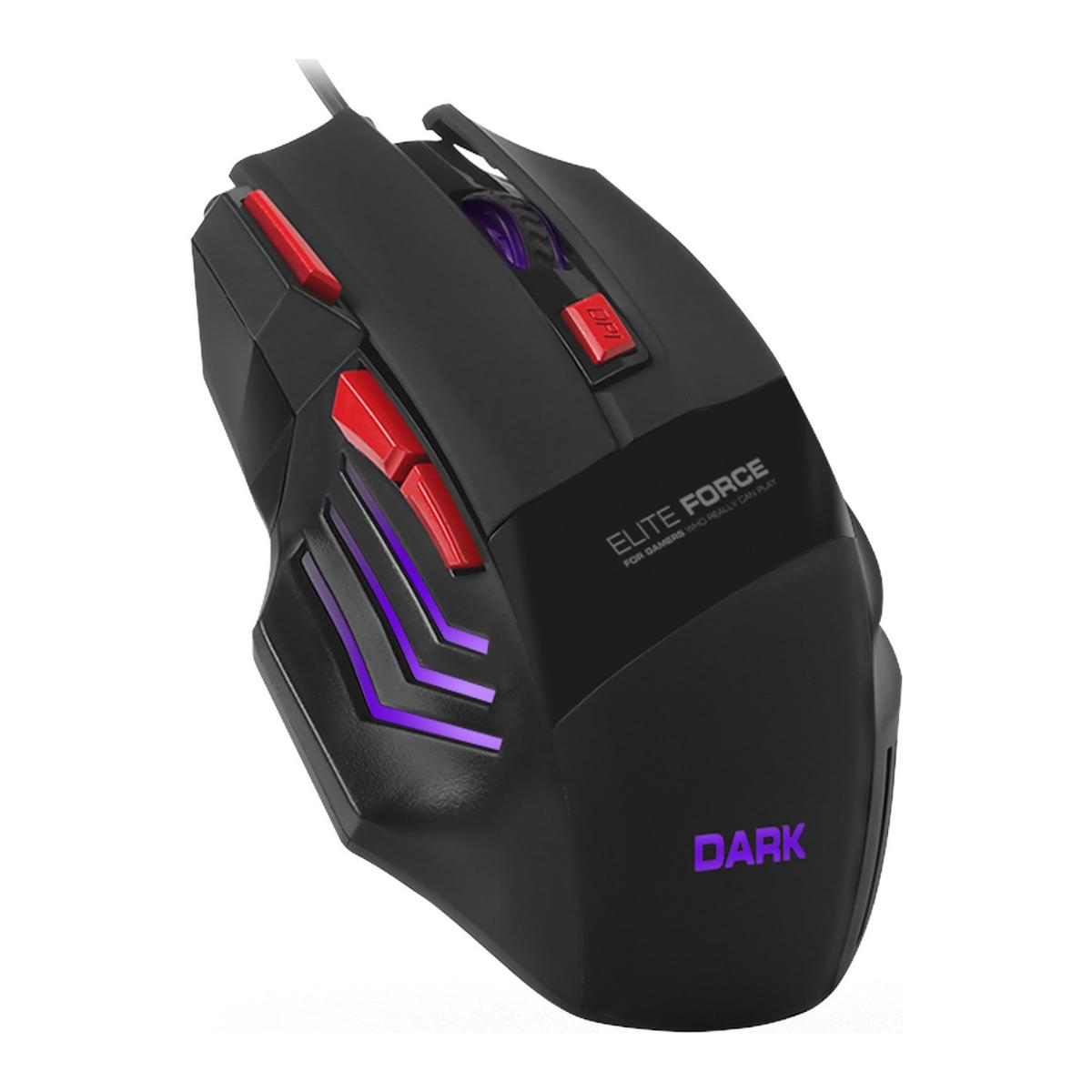 Dark GM1000 Makrolu Kablolu Siyah Gaming Mouse