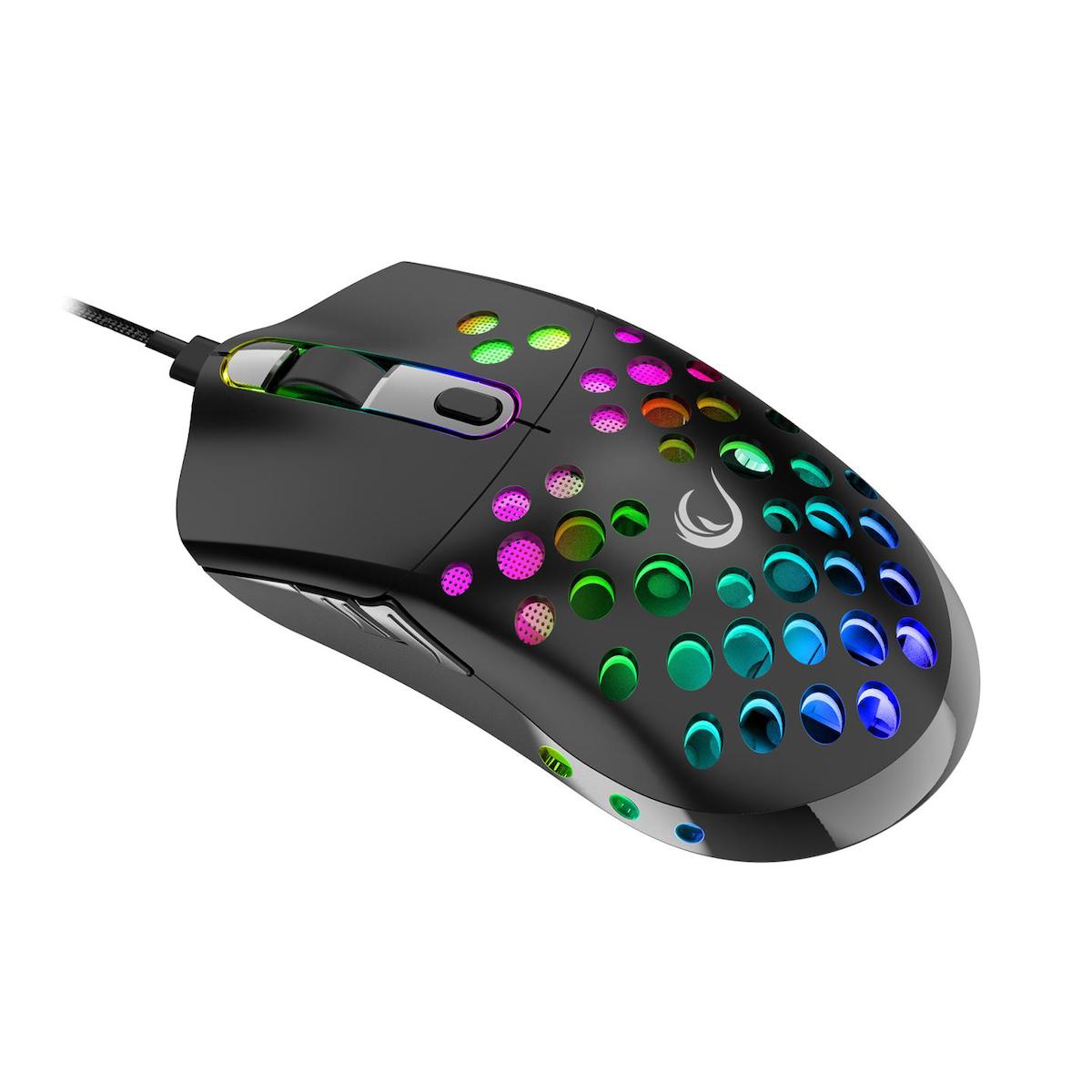 Rampage SMX-R66 RGB Kablolu Siyah Gaming Mouse