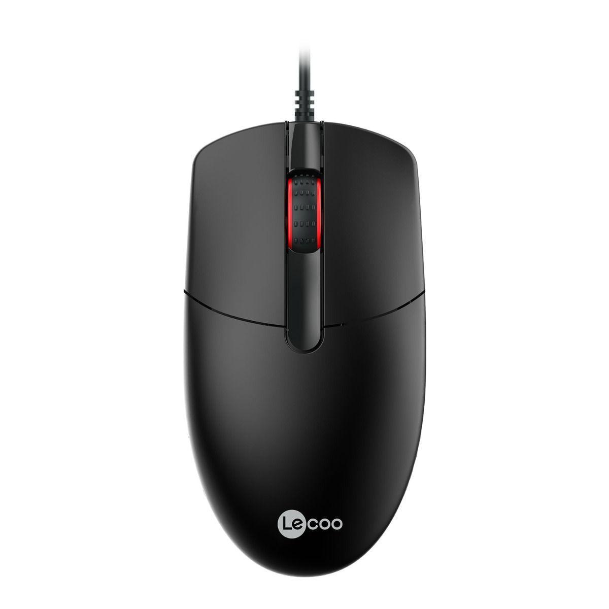 Lenovo MS103 Kablolu Siyah Optik Mouse