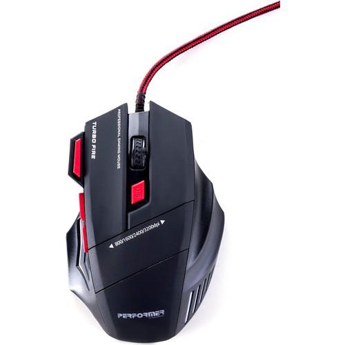 Polosmart PGM07 Makrolu Kablolu Kırmızı Gaming Mouse
