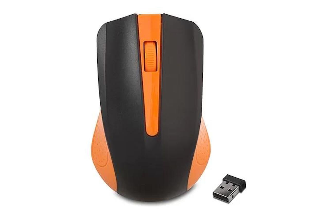 Everest SM 537 Kablosuz Turuncu Optik Mouse