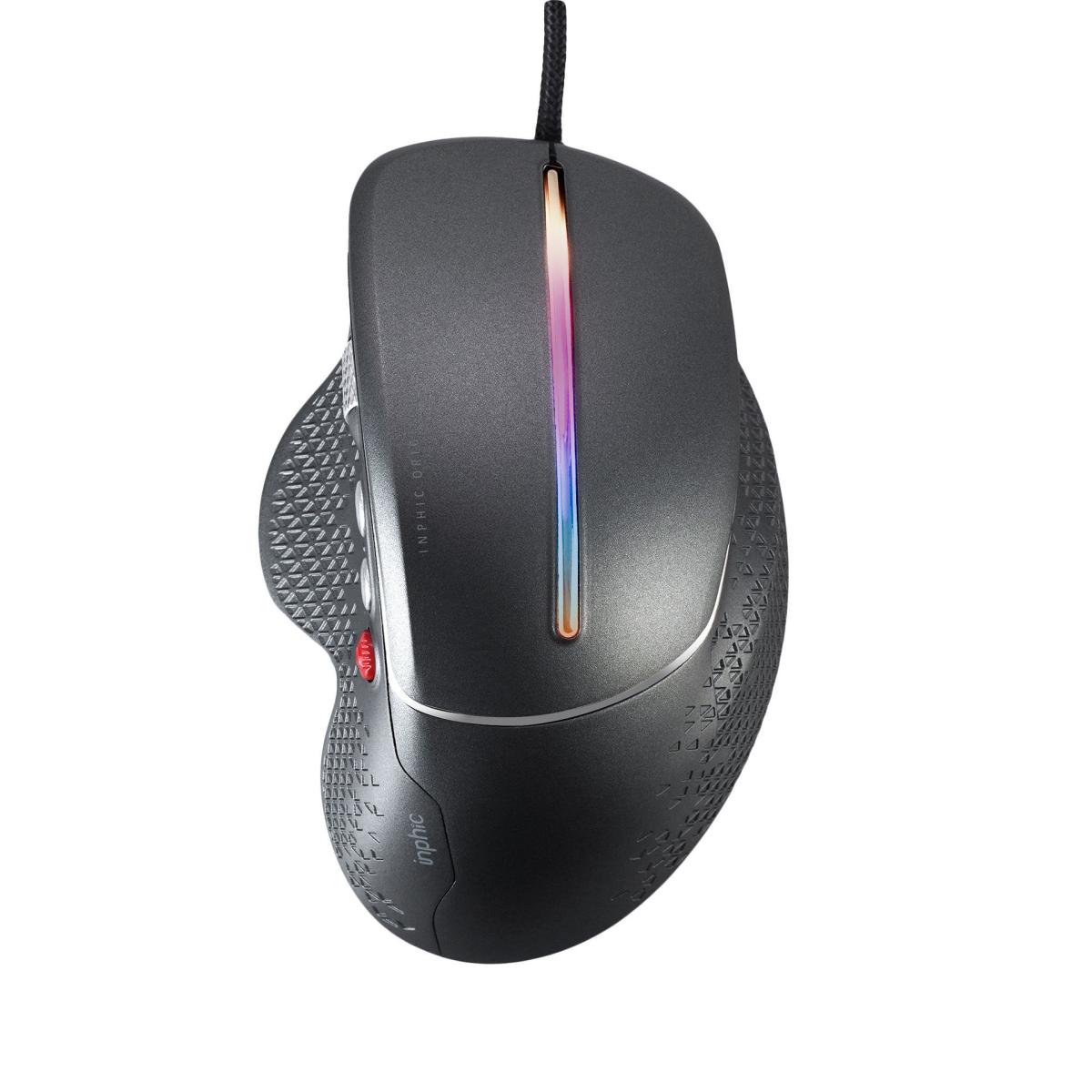 Mf Product 0629 RGB Makrolu Kablolu Gri Gaming Mouse
