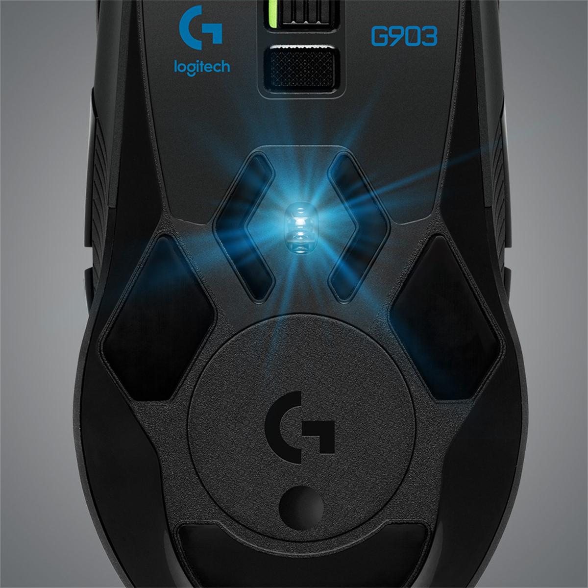 Logitech G903 Makrolu Kablosuz Siyah Gaming Mouse