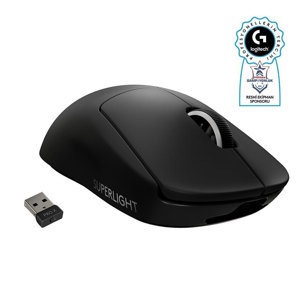Logitech 910-005881 Makrolu Kablosuz Siyah Optik Mouse