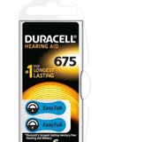 Duracell 675 1.45 V Çinko Düğme Pil 5x6'lı