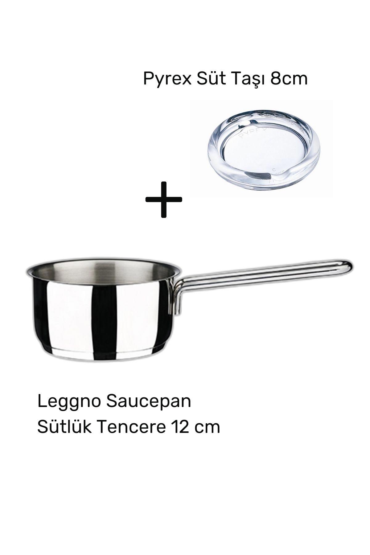 Leggno Saucepan 12 cm Çelik Sütlük Tencere