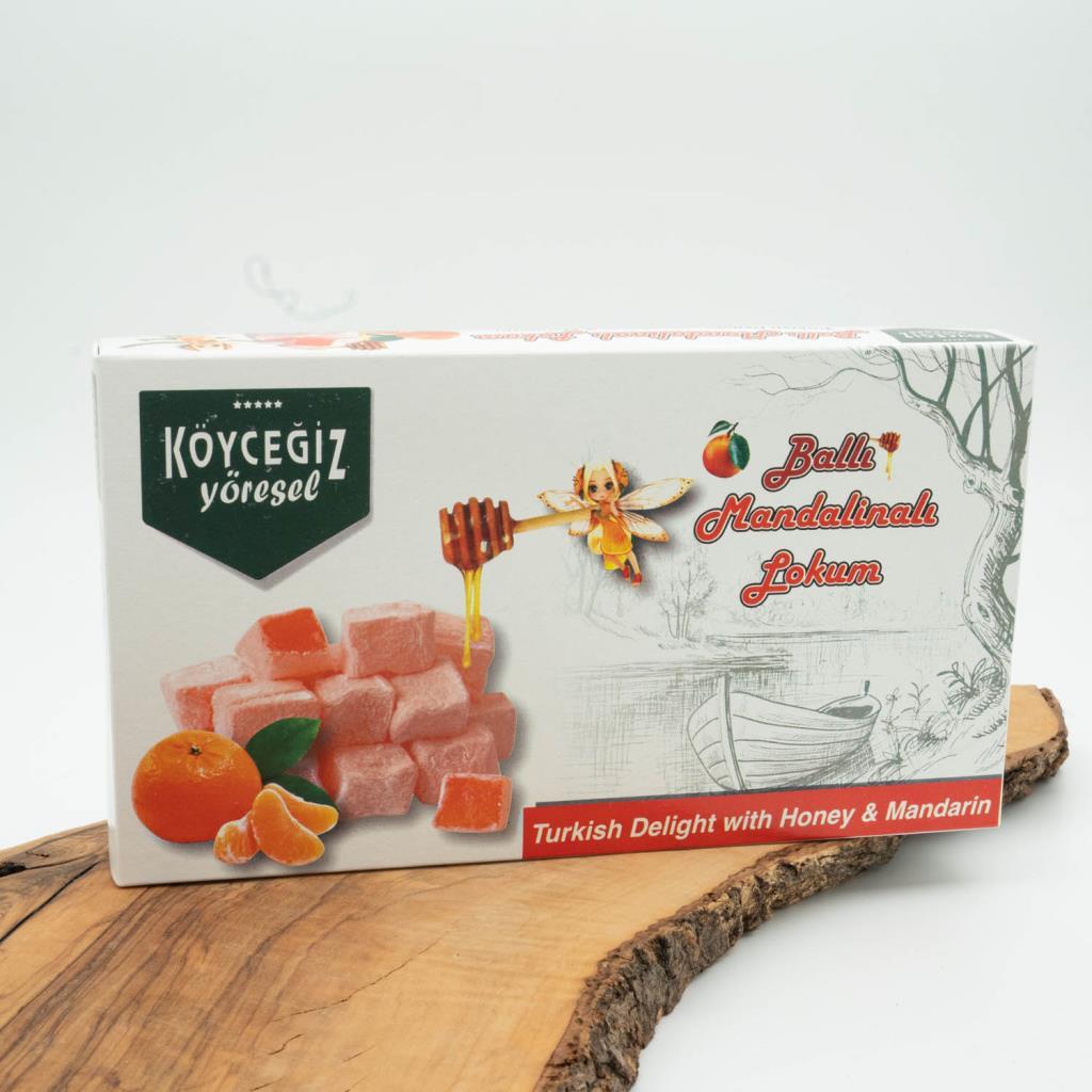 Köyceğiz Yöresel Ballı Mandalinalı Lokum 500 gr