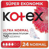 Kotex Ultra İnce 24'lü Hijyenik Ped 12 Adet