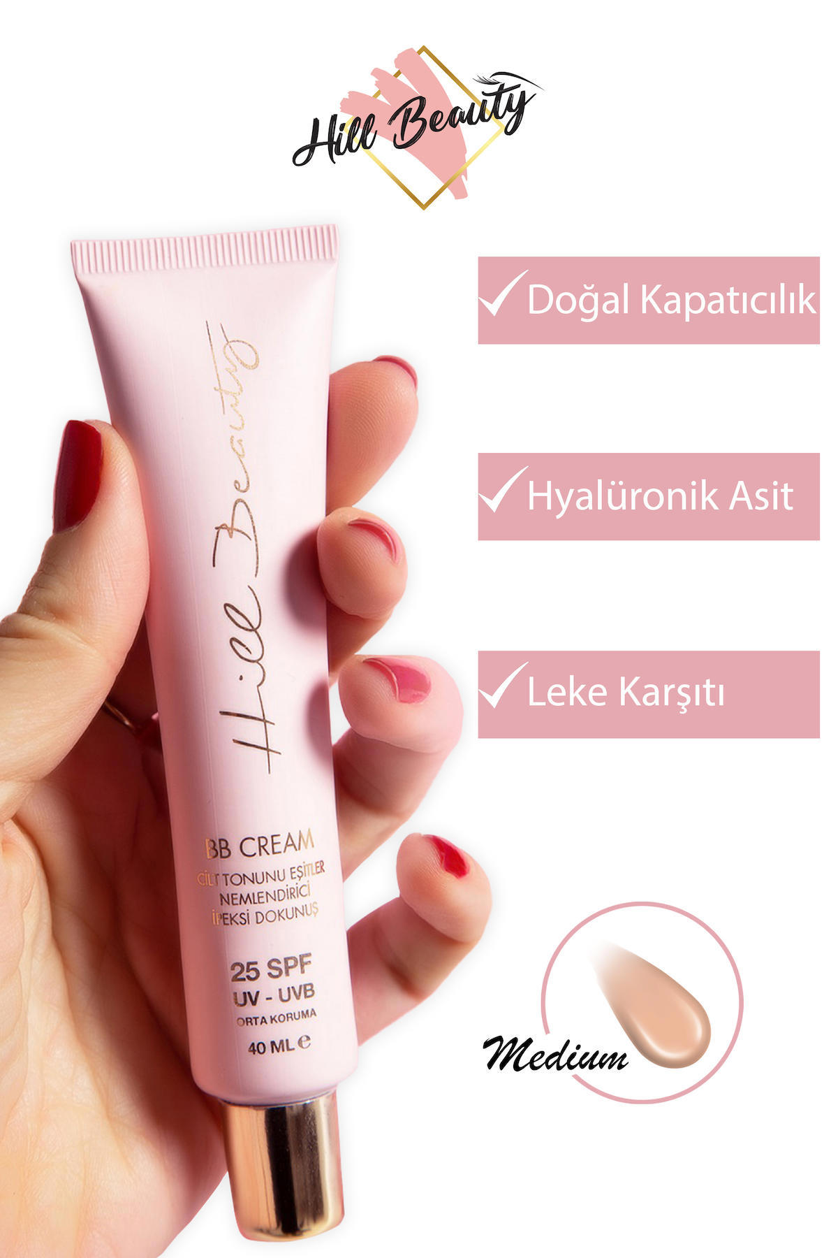 Hill Beauty Tüm Ciltler İçin Işıltılı BB Krem