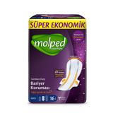 Molped SuperNight İnce 16'lı Hijyenik Ped 2 Adet