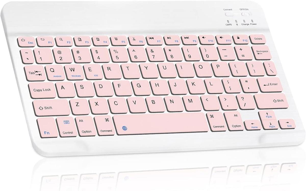 Valkyrie KB-BT82 Türkçe 88 Tuşlu Blue Switch Kablosuz Pembe Mekanik Klavye