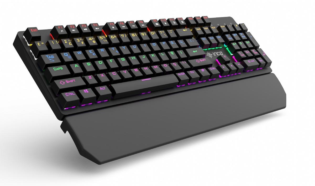 Inca IKG-445 Türkçe RGB 105 Tuşlu Kablolu Siyah Mekanik Gaming Klavye