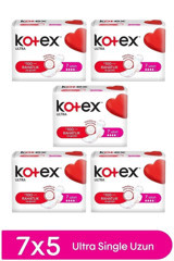 Kotex Ultra Extra İnce 7'li Hijyenik Ped 5 Adet