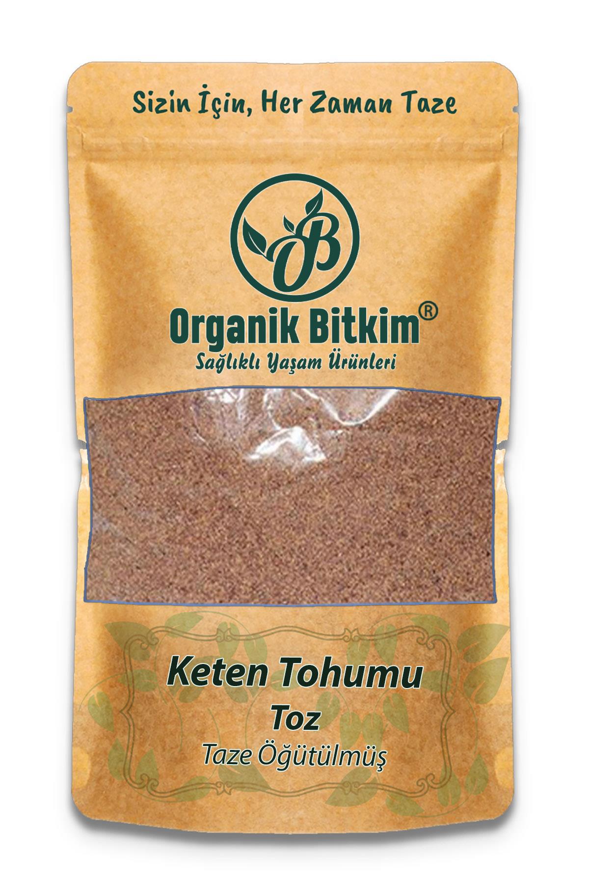 Organik Bitkim Glutensiz Keten Tohumu Toz 1 kg