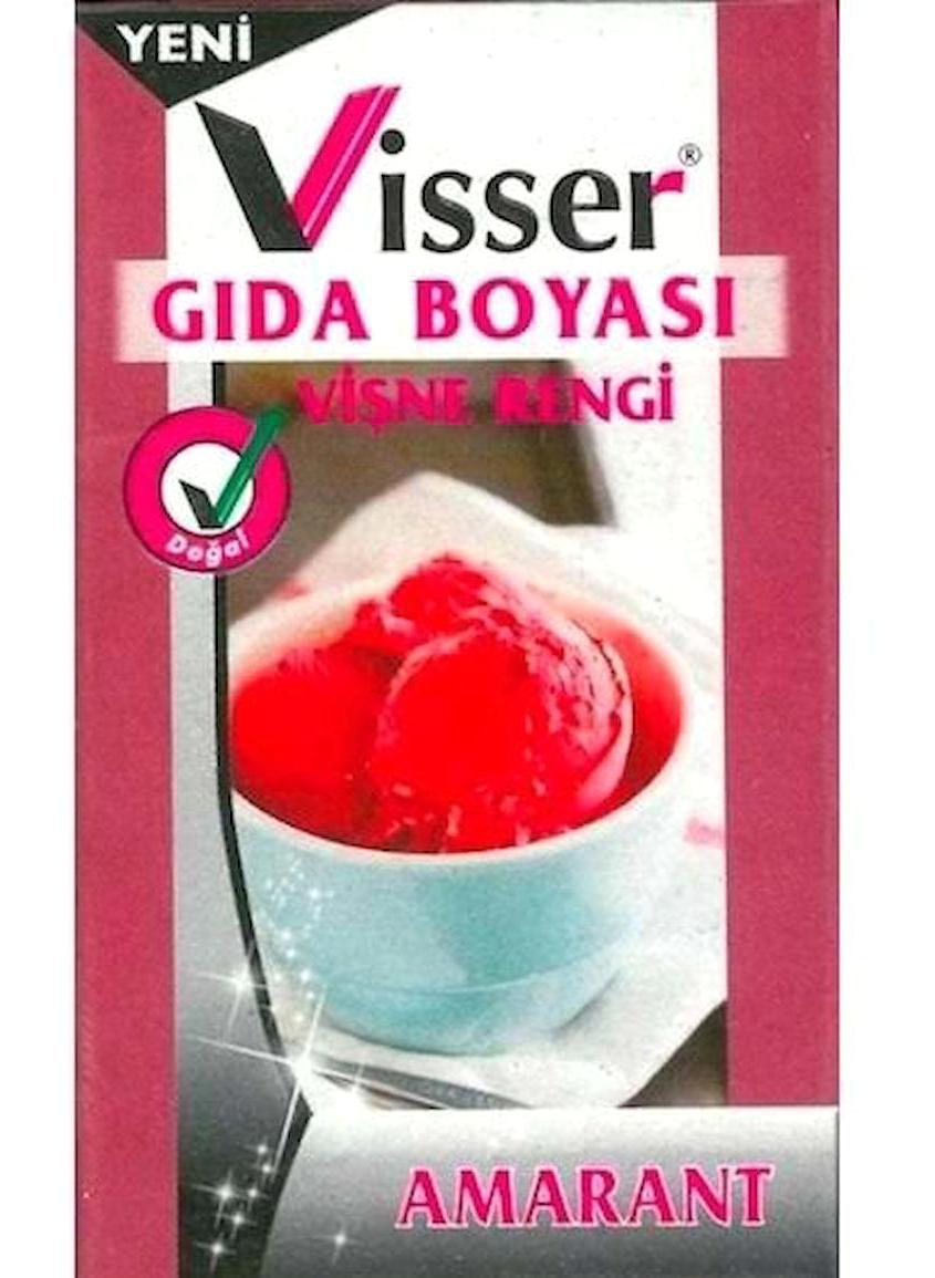 Visser Glutensiz Gıda Boyası Vişne Toz 9 gr