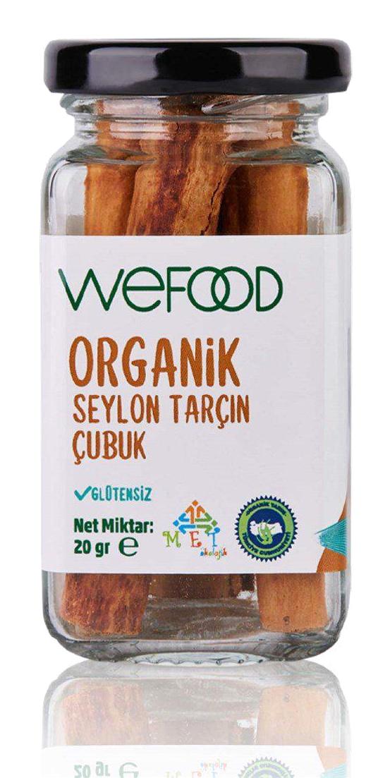 Wefood Doğal Tarçın Çubuk 20 gr