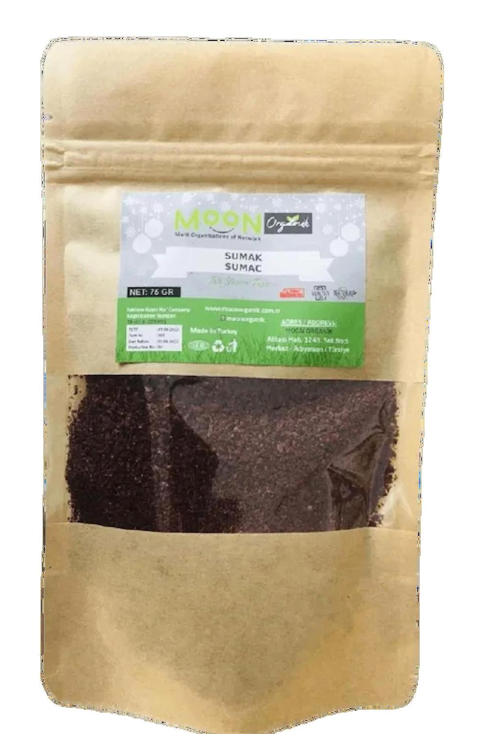 Moon Organik Vegan Sumak Toz 75 gr