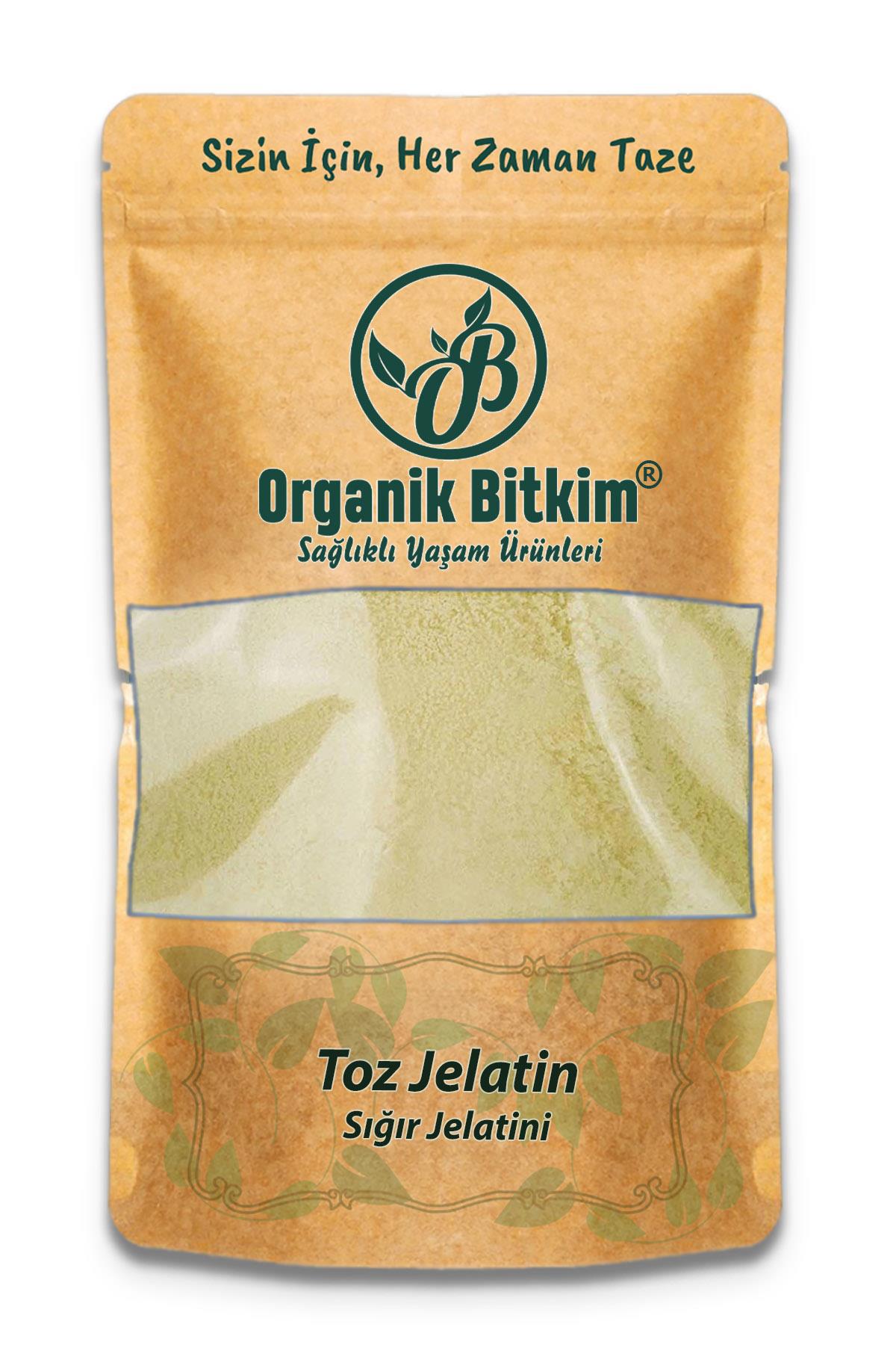 Organik Bitkim Glutensiz Sığır Jelatini Toz 1 kg