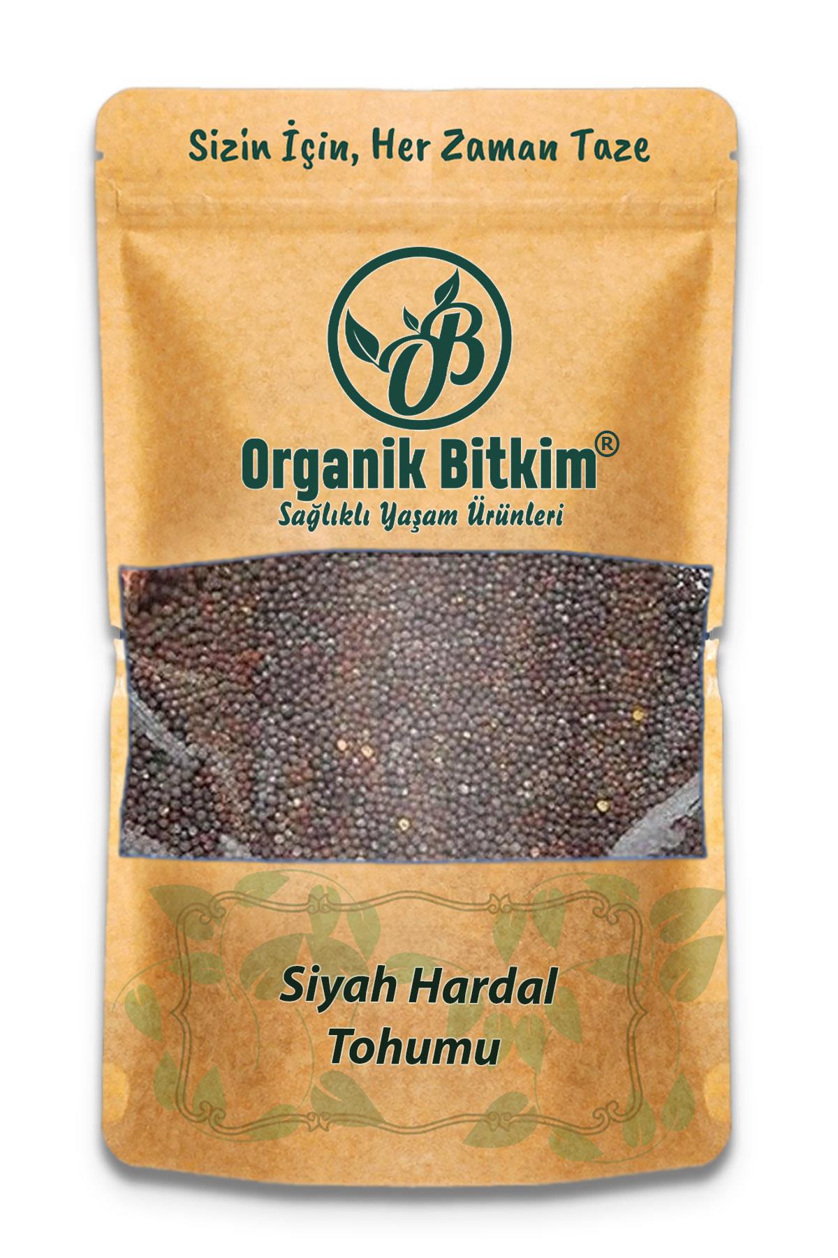 Organik Bitkim Glutensiz Siyah Hardal Tohumu Tane 250 gr