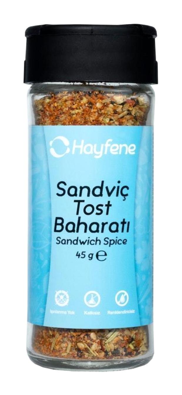 Hayfene Vegan Sandviç & Tost Baharatı Toz 45 gr