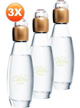 Avon Celebre Fresh EDT Kadın Parfüm 3x50 ml