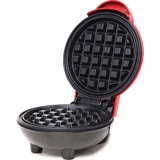Kkmoon 350 W Kırmızı-Siyah Waffle Makinesi