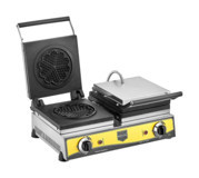 Remta W13 2400 W Gri-Sarı Waffle Makinesi