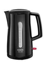 Siemens TW3A0103 Çelik 1.7 lt 2200 W Işıklı Klasik Siyah Kettle