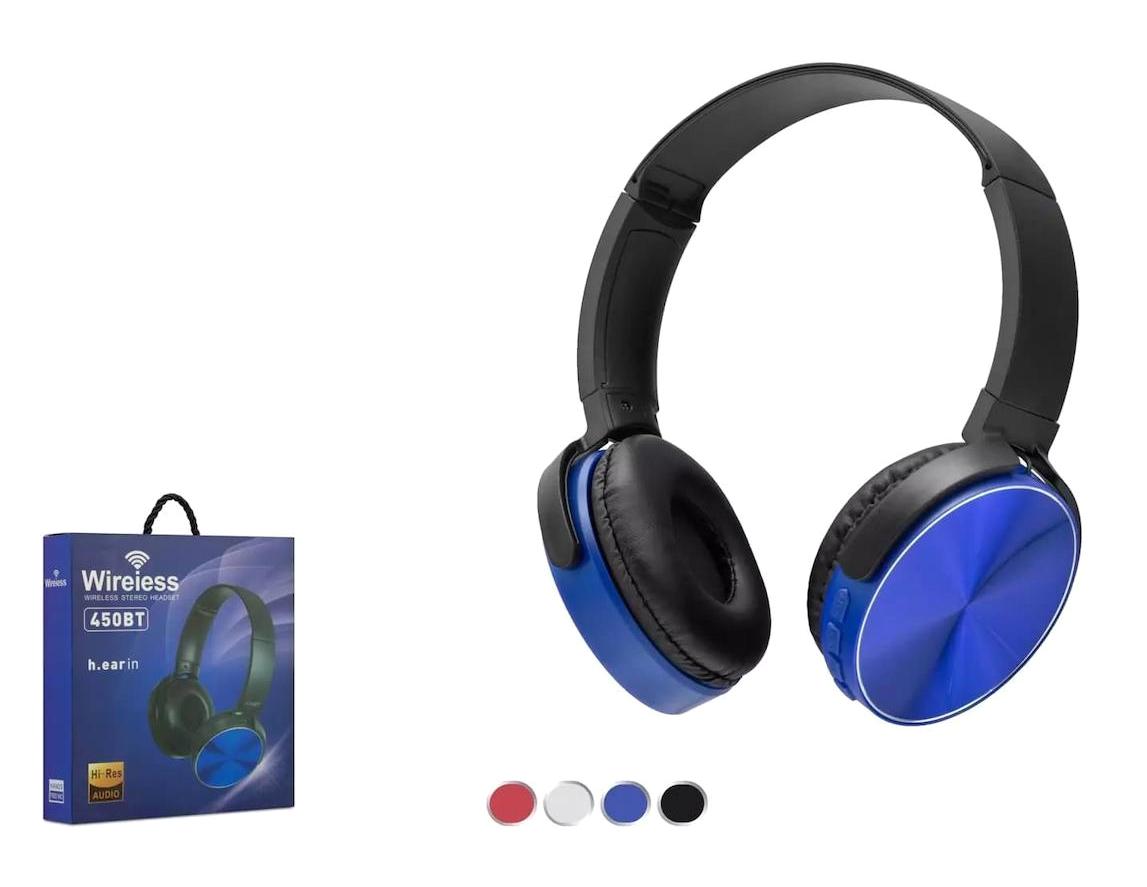Hadron 450 BT Kulak Üstü Bluetooth Kulaklık Mavi