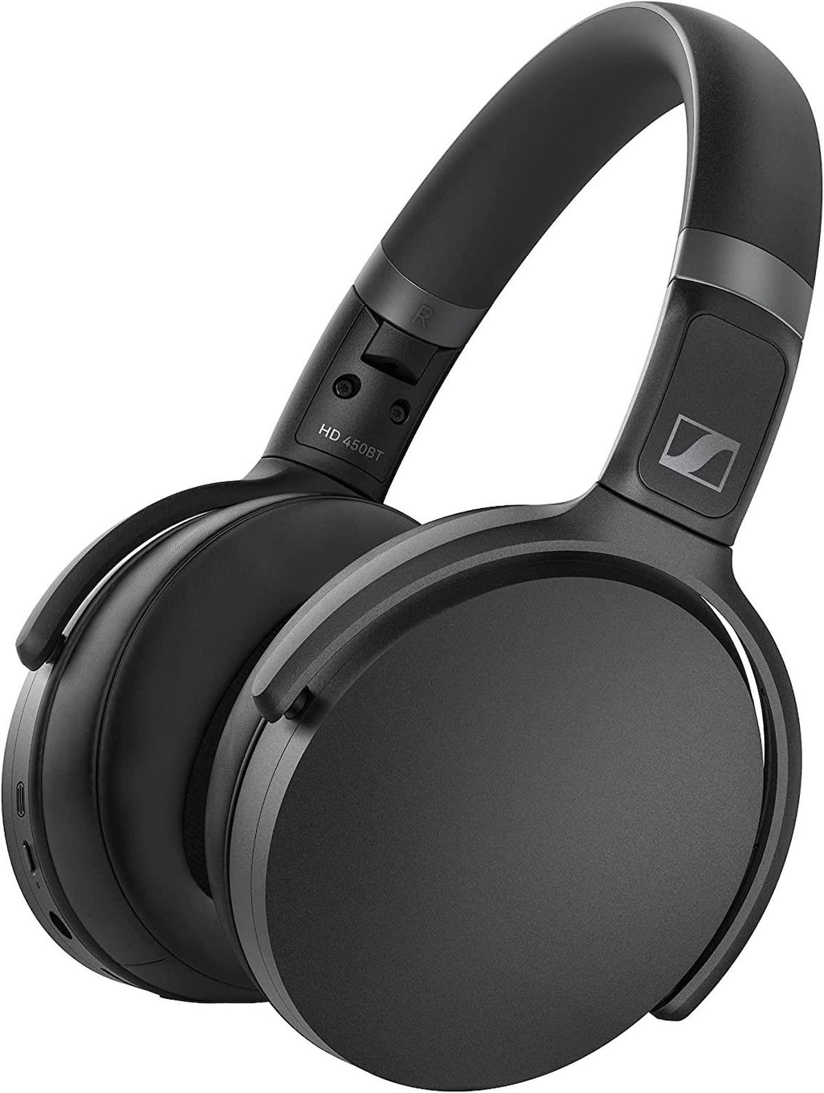 Sennheiser 450BT 5.0 Gürültü Önleyici Kablosuz Kulak Üstü Bluetooth Kulaklık Siyah