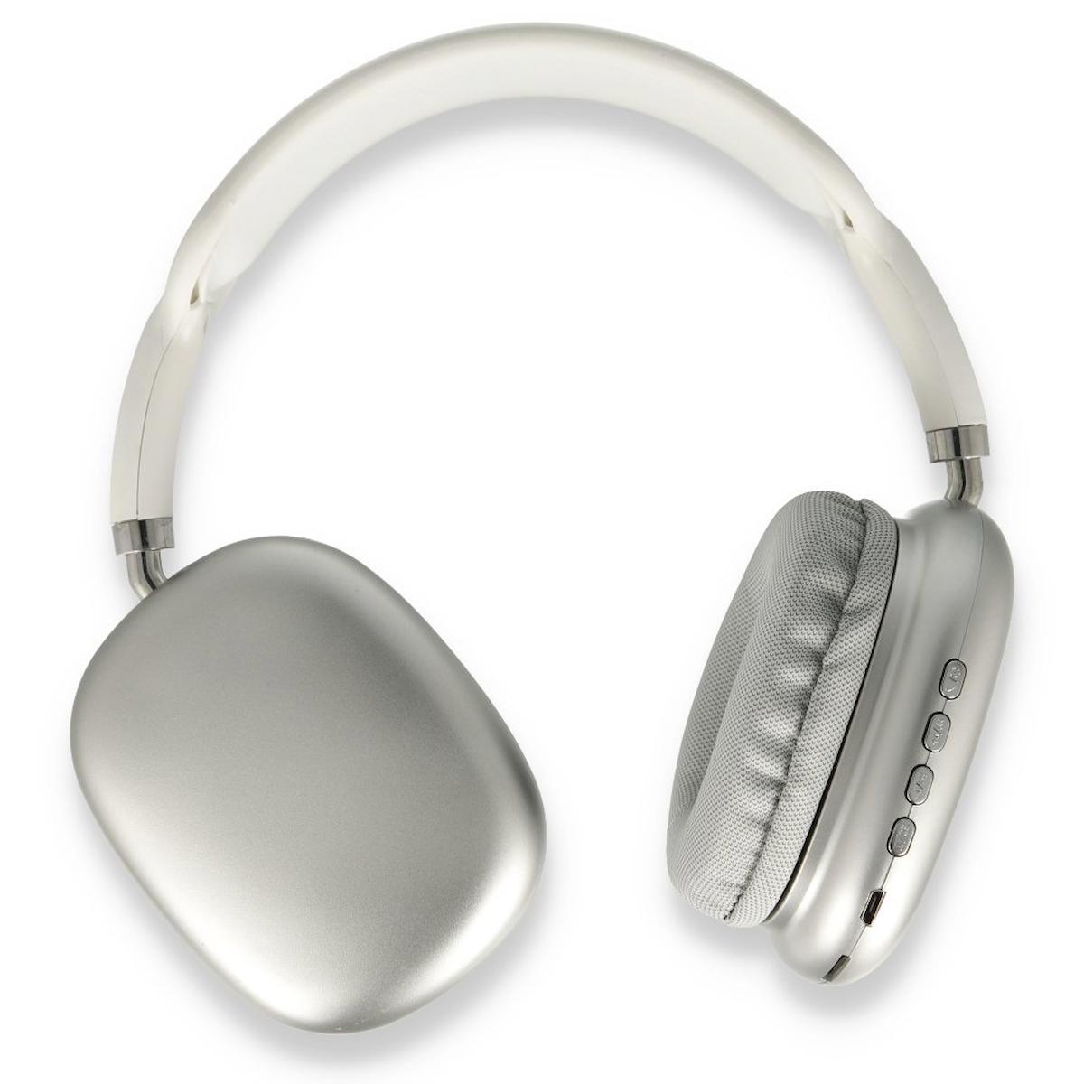 Karler KR Max BT Kablosuz Kulak Üstü Bluetooth Kulaklık Beyaz