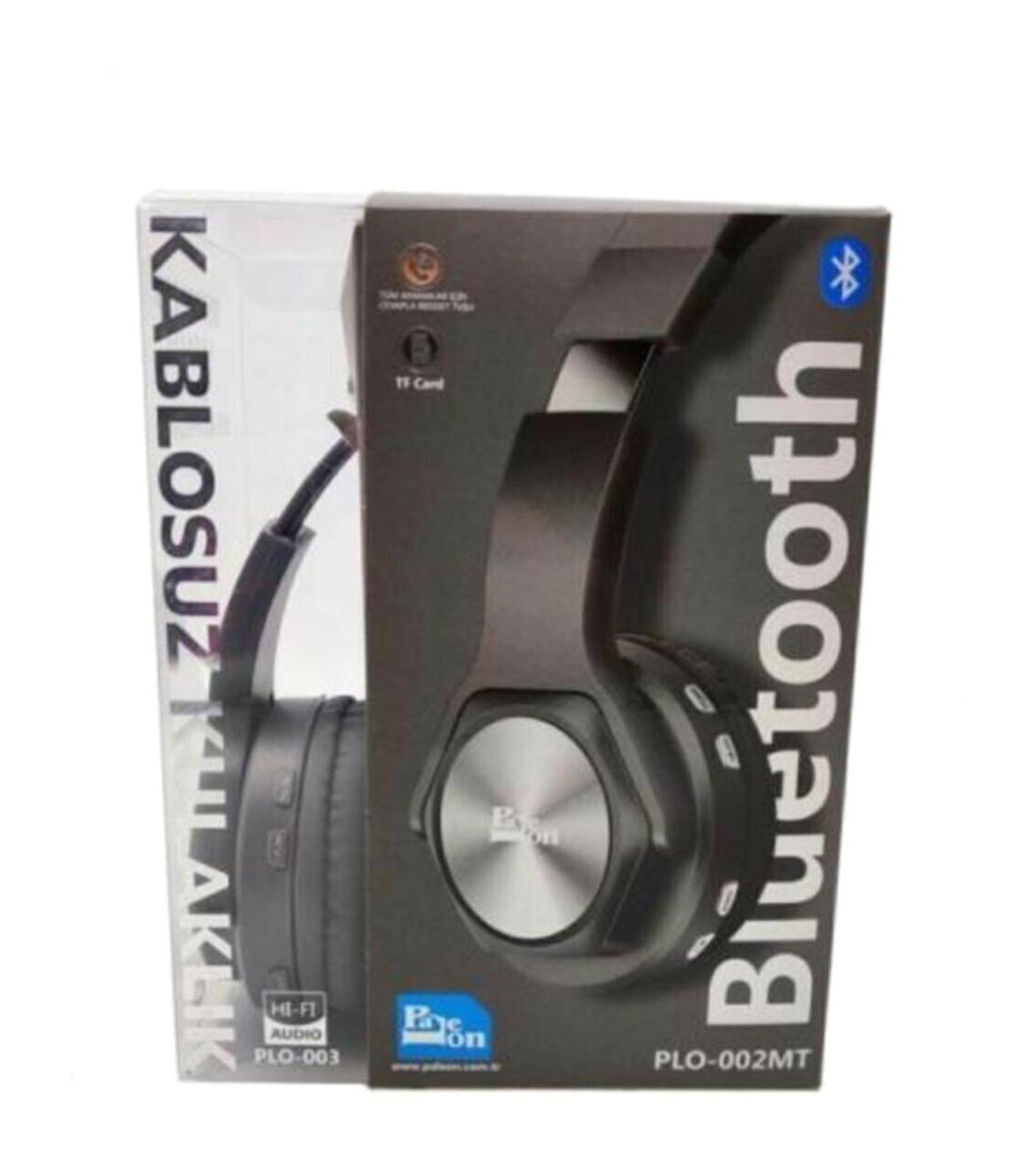 Porfelyo Plo-002mt Kablosuz Kulak Üstü Bluetooth Kulaklık Siyah