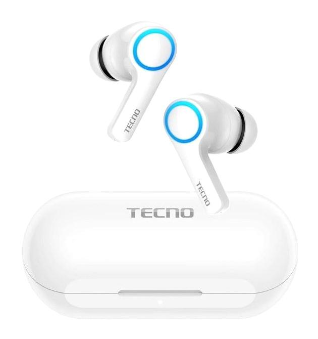 Tecno Hipods-H3 TWS 5.0 Gürültü Önleyici Kulak İçi Bluetooth Kulaklık Beyaz