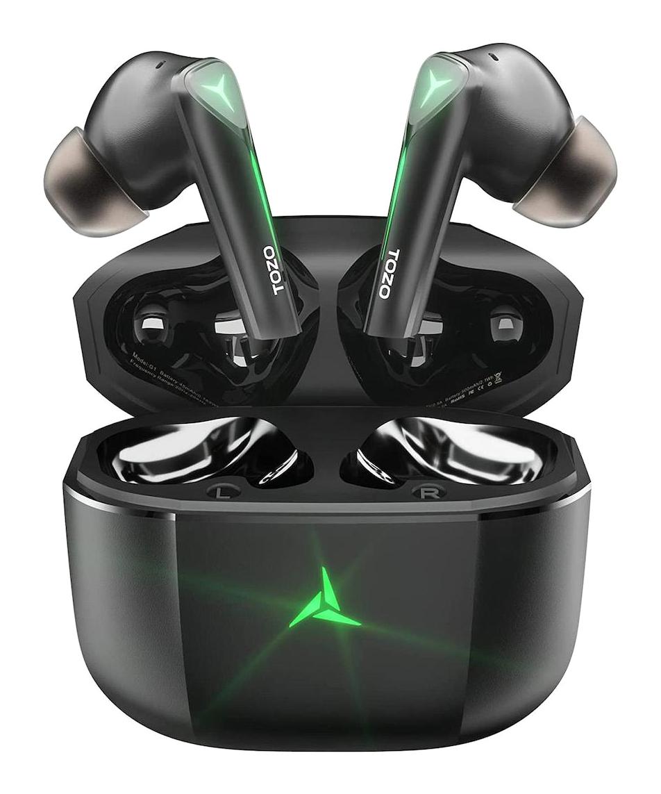 Tozo G1S 5.3 Gürültü Önleyici Oyuncu Kablosuz Kulak İçi Bluetooth Kulaklık Siyah
