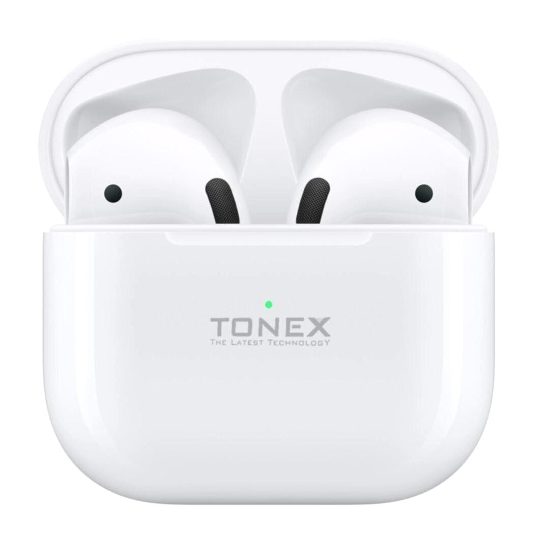 Tonex TX-410 5.0 Kablosuz Kulak İçi Bluetooth Kulaklık Beyaz