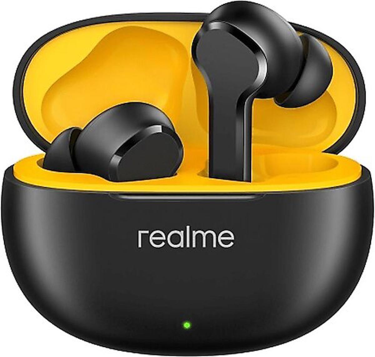 Realme T100 5.3 Gürültü Önleyici Kulak İçi Bluetooth Kulaklık Siyah