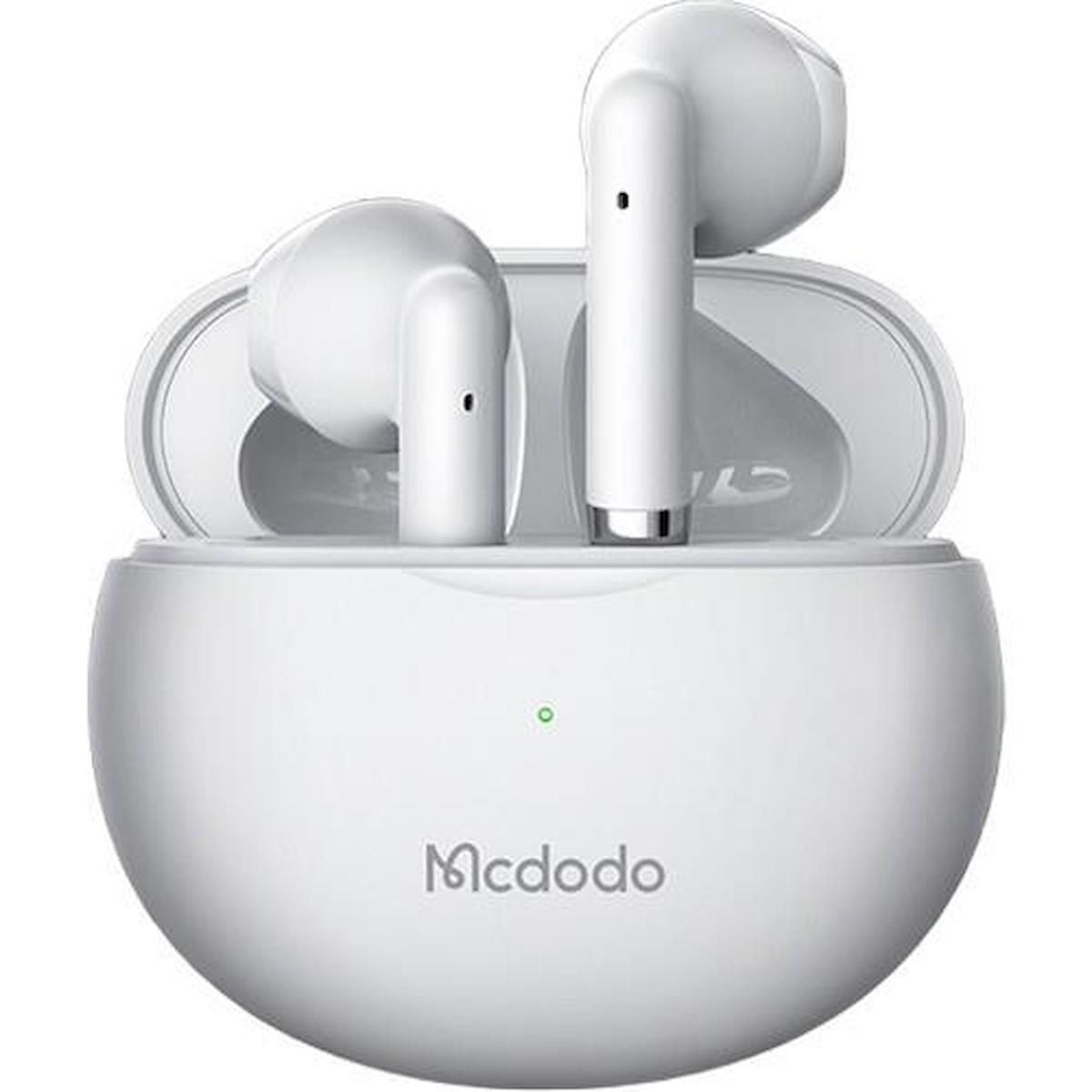 Mcdodo HP-8030 5.0 Kablosuz Kulak İçi Bluetooth Kulaklık Beyaz
