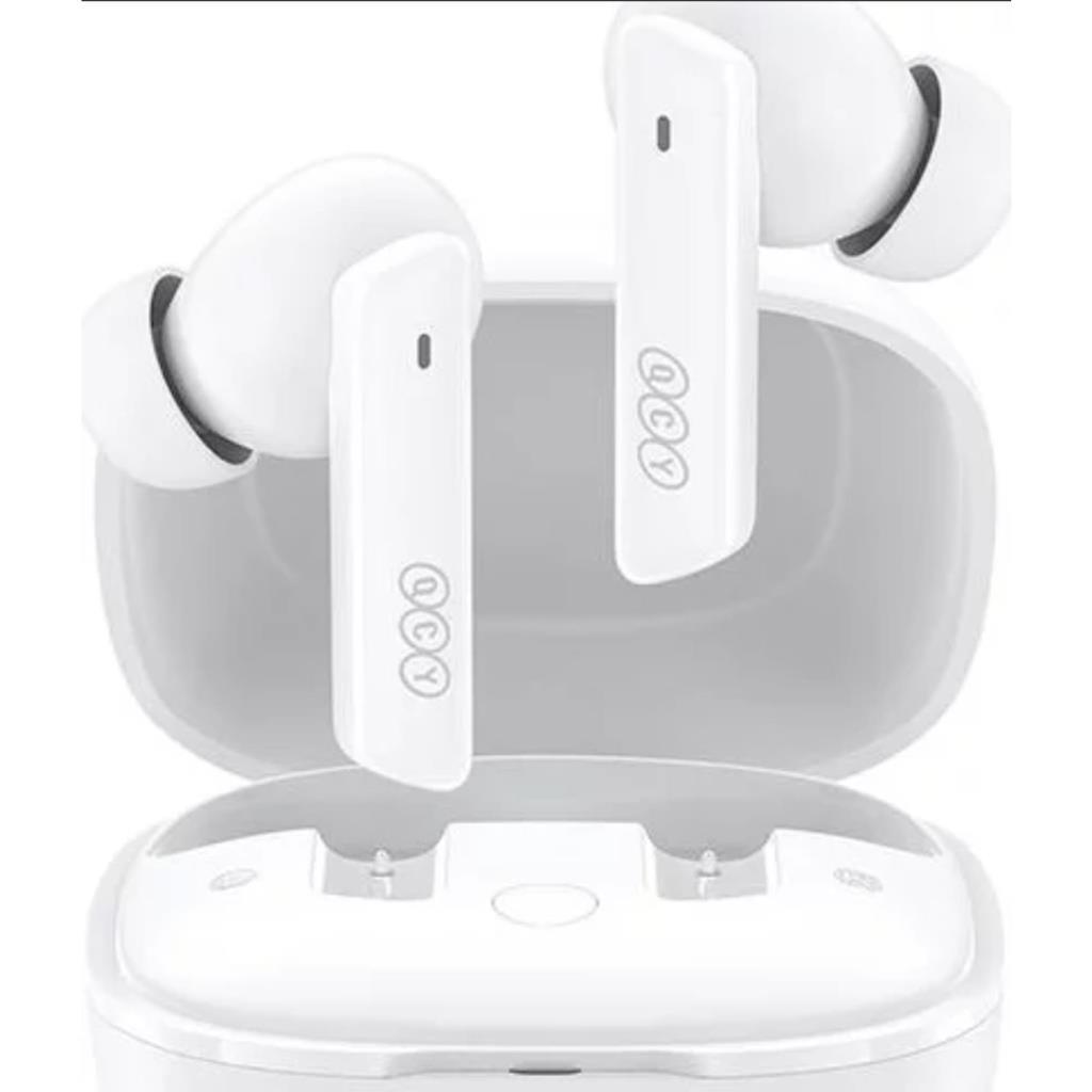 QCY BH21HT05A 5.2 Gürültü Önleyici Kulak İçi Bluetooth Kulaklık Beyaz