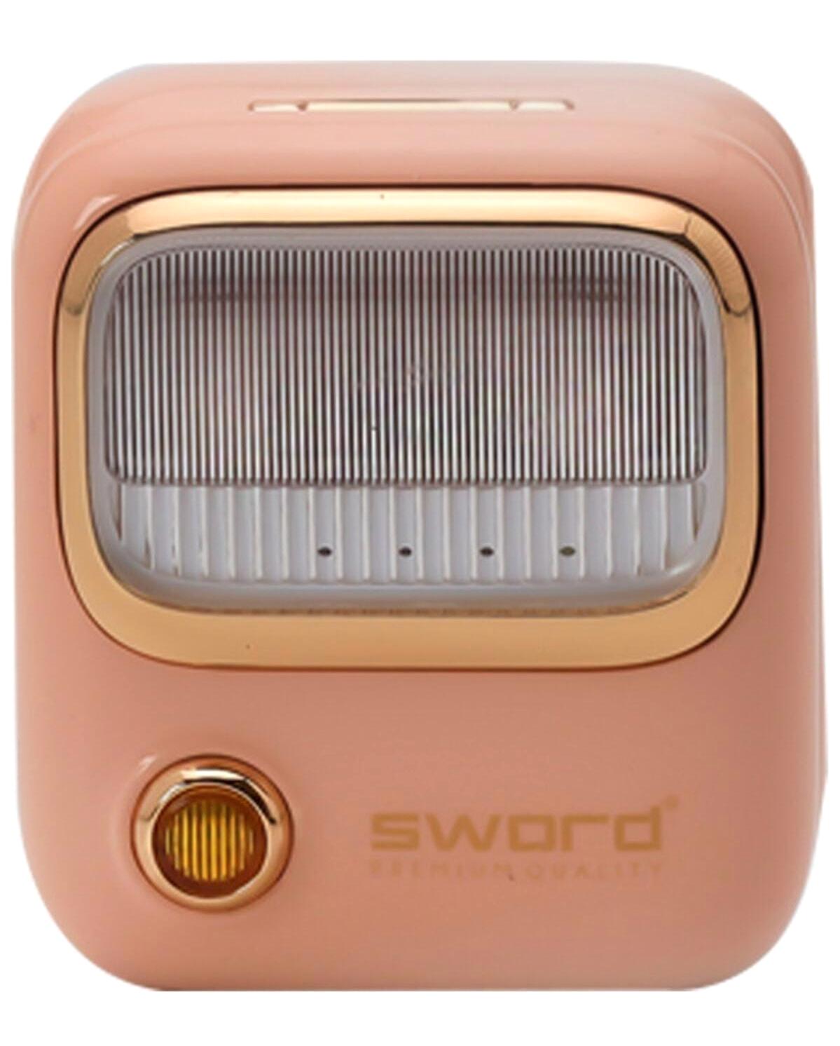 Sword SW-RS38 Kablosuz Kulak İçi Bluetooth Kulaklık Pembe