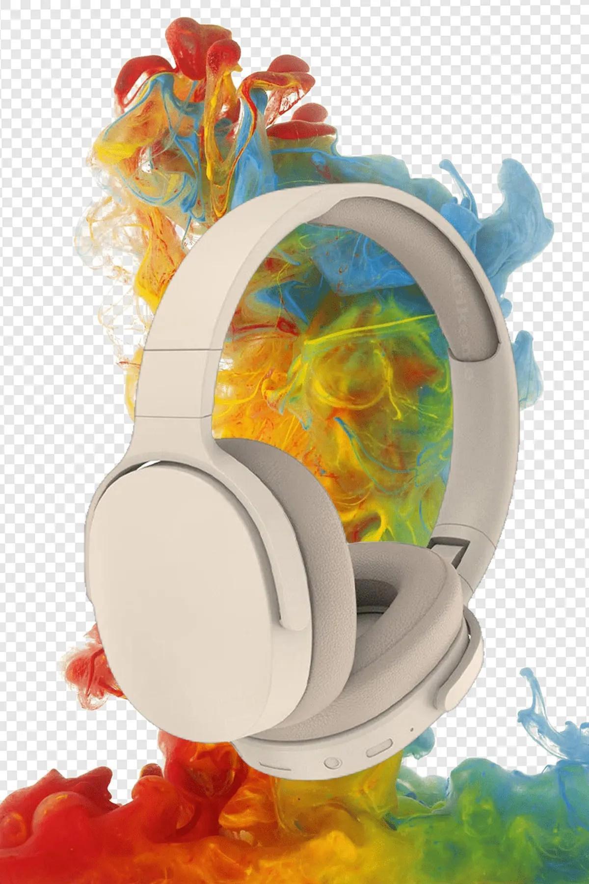 Xtrike-Me 5.0 Kablosuz Kulak Üstü Bluetooth Kulaklık Beyaz