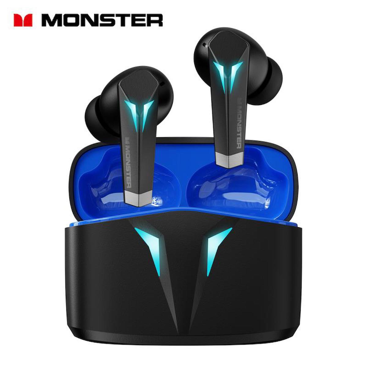 Monster Airmars XKT06 5.2 Gürültü Önleyici Oyuncu Kulak İçi Bluetooth Kulaklık Siyah