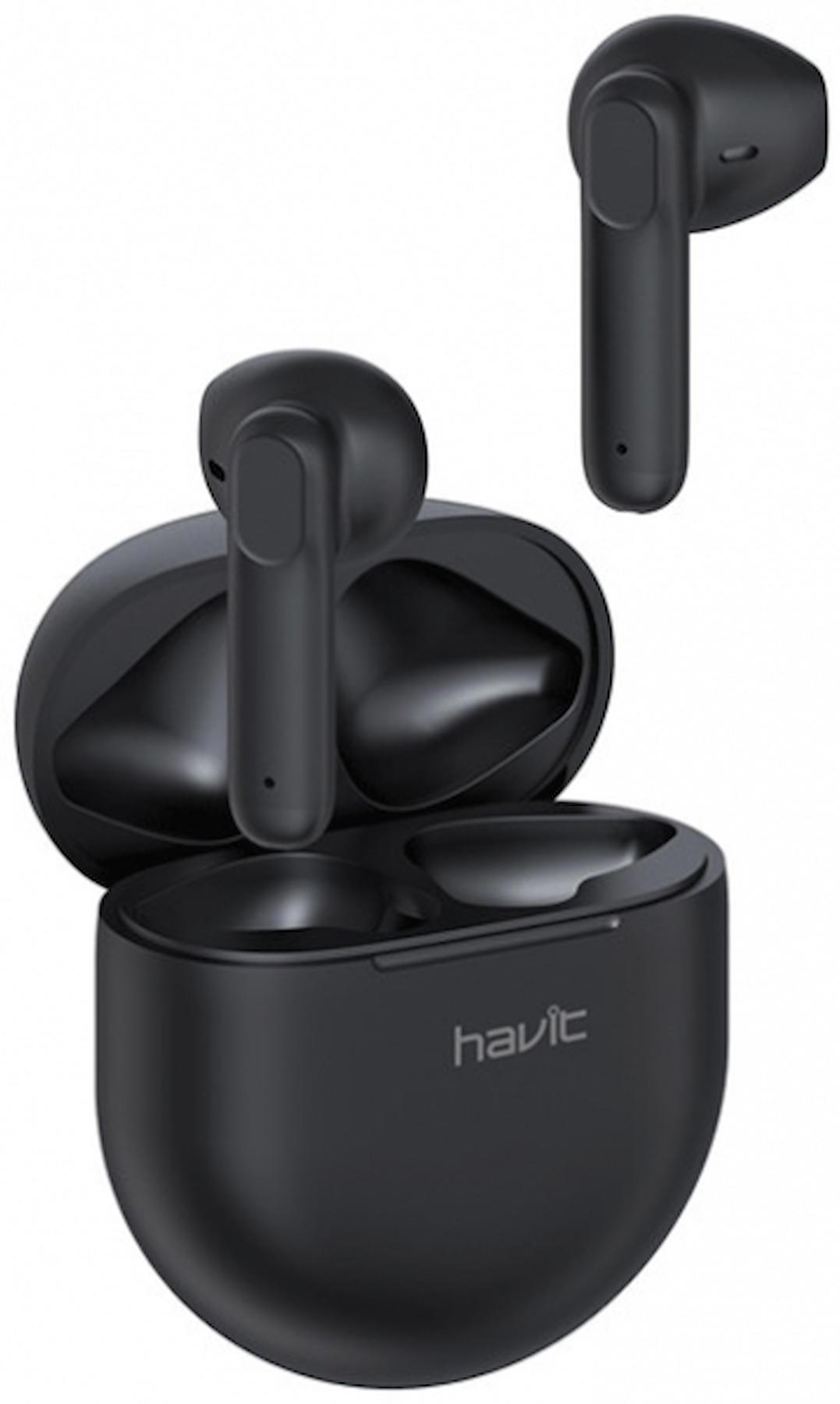 Havit TW916 Kablosuz Kulak İçi Bluetooth Kulaklık Siyah