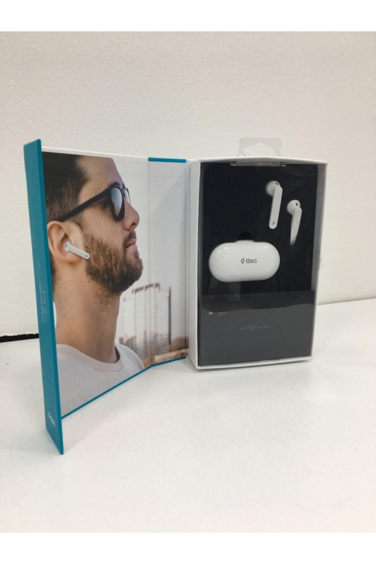 Ttec Airbeat 5.0 Kulak İçi Bluetooth Kulaklık Beyaz