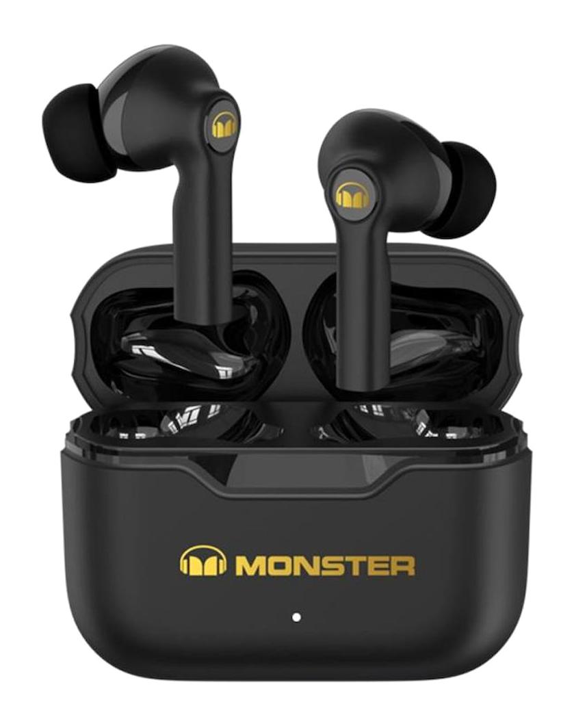 Monster XKT02 5.1 Gürültü Önleyici Kulak İçi Bluetooth Kulaklık Siyah