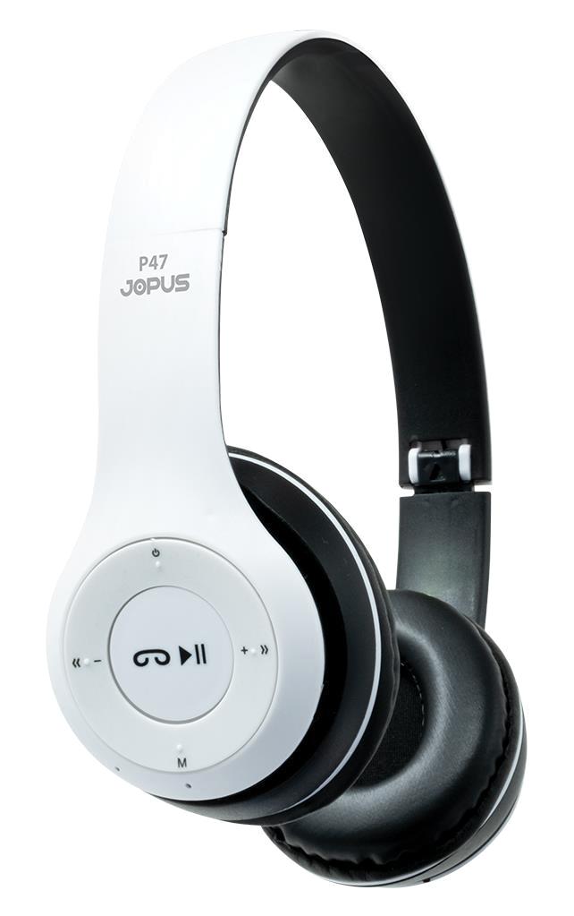 Jopus P47 Kulak Üstü Bluetooth Kulaklık Beyaz
