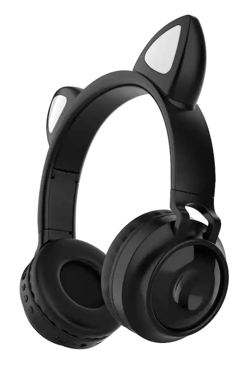 Anadolu Pars 5.0 Işıklı Gürültü Önleyici Kablosuz Kulak Üstü Bluetooth Kulaklık Siyah