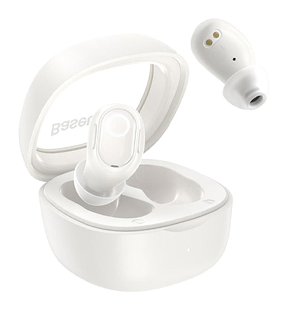 Baseus Bowie WM02 5.3 Gürültü Önleyici Kulak İçi Bluetooth Kulaklık Beyaz