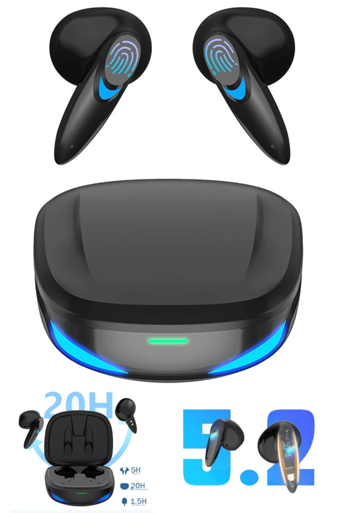AnyCast G10 5.0 Oyuncu Kablosuz Kulak İçi Bluetooth Kulaklık Siyah