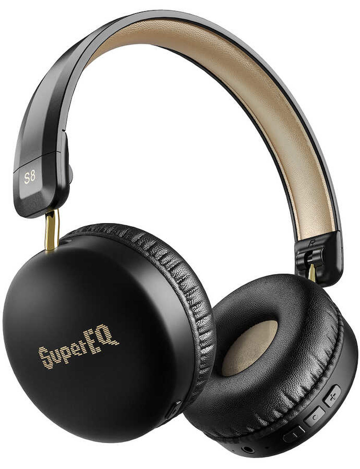 OneOdio S8 5.0 Gürültü Önleyici Kulak Üstü Bluetooth Kulaklık Siyah